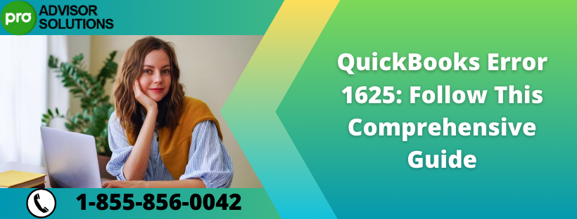 quickbooks error 1625
